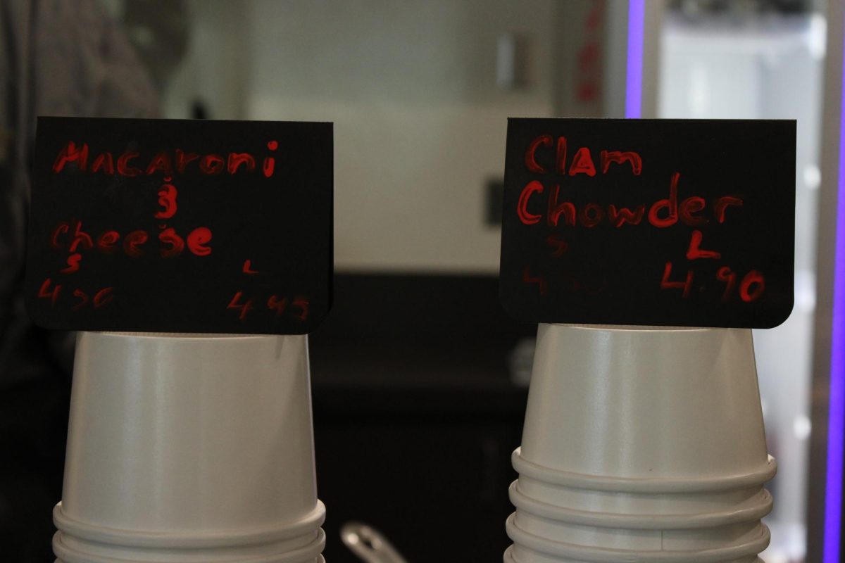 Various soups and macaroni and cheese are among the offerings at the Tower Cafe.