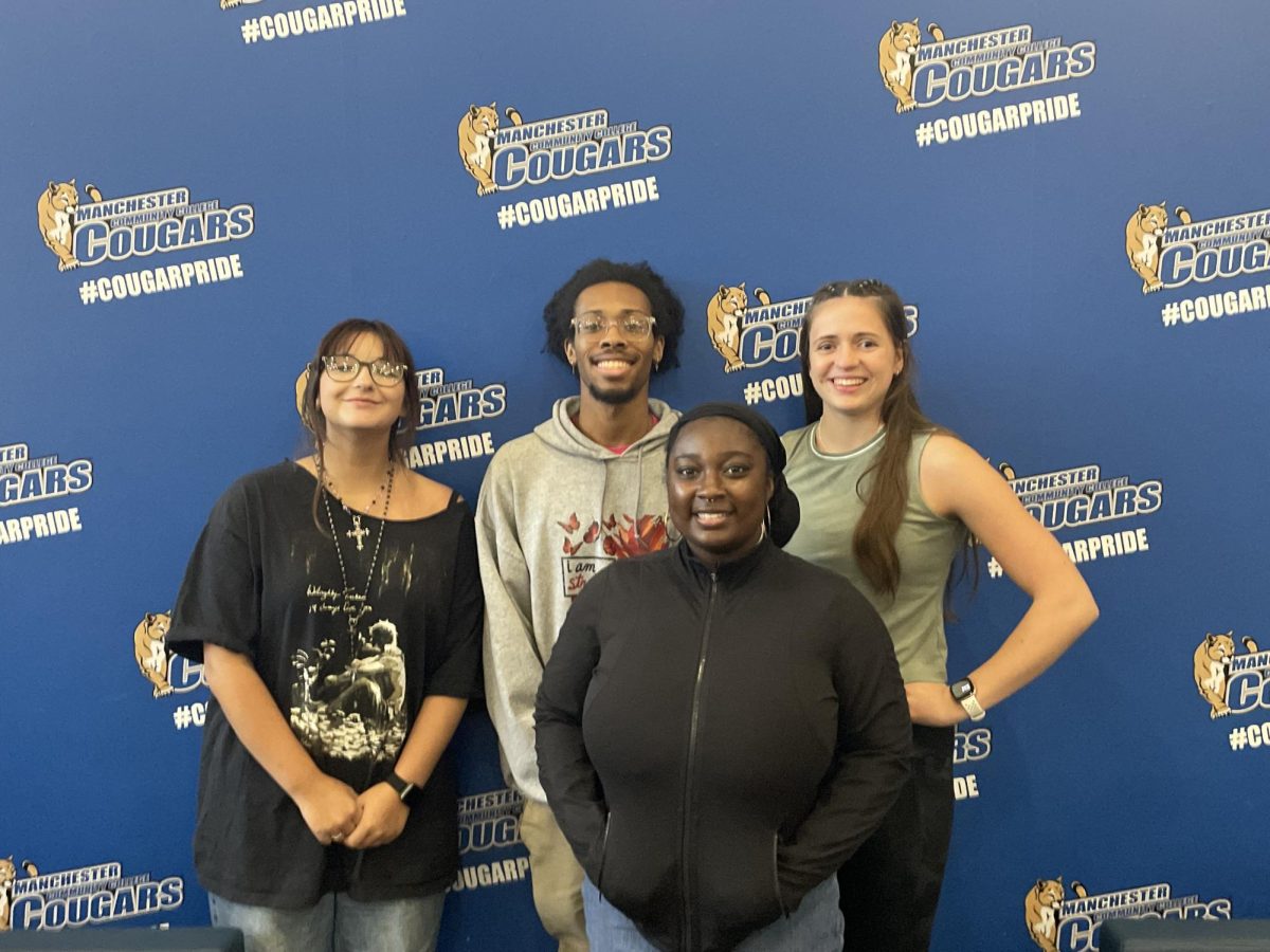 Manchester's new SGA Leaders are filled with Cougar Pride.