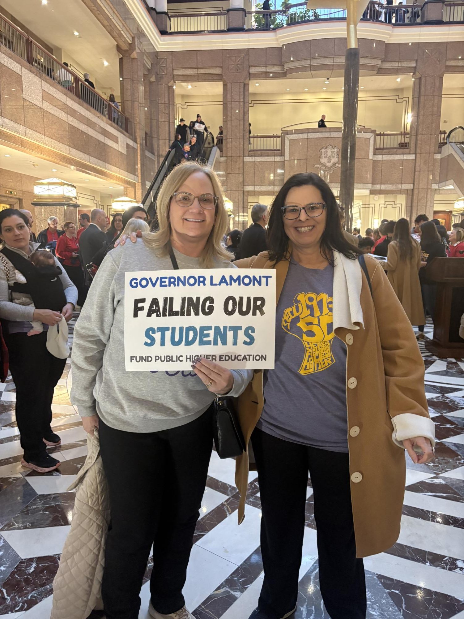 State Employees Rally at Capitol for Fair Contracts, Funding and Staffing